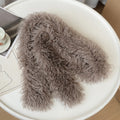 Winter Thick Faux Fur Warm Plush Scarf 6W6NSC81