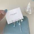 Sea Shell Stud Earrings - DippedShop Wholesale - #1779