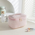 Velvet Travel Makeup Bag - DippedShop Wholesale - #7955