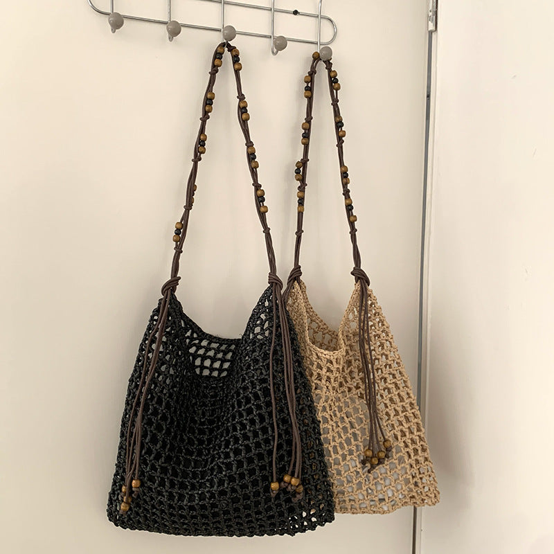 Vintage Beaded Tote Bag - DippedShop Wholesale - #7075