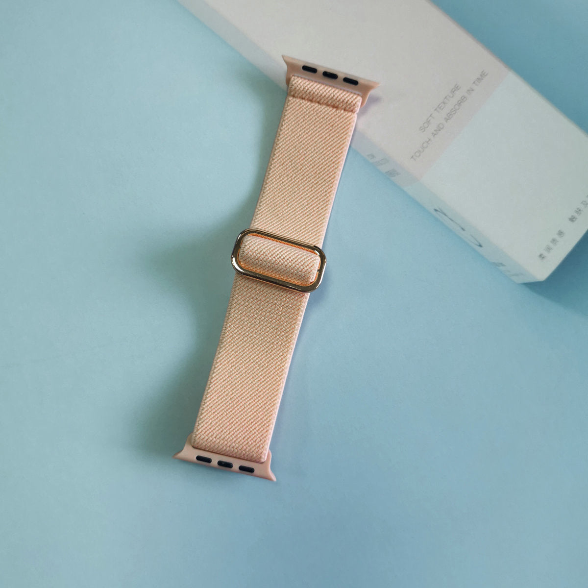 Minimalist Solid Color Nylon Weave Watch Band 6W6JWA111