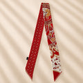 Cute Polka Dots Print Silk Scarf 6W6NSI251