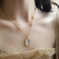 Rose Titanium Necklace - DippedShop Wholesale - #3059