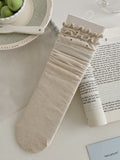 Vintage Jacquard Slouch Socks - DippedShop Wholesale - #3315