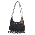 Boho Fringe Hobo Large Capacity Shoulder Bag 6W10BBG2351