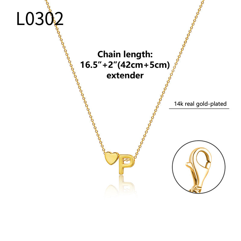 Minimalist Letter Choker - DippedShop Wholesale - #7475