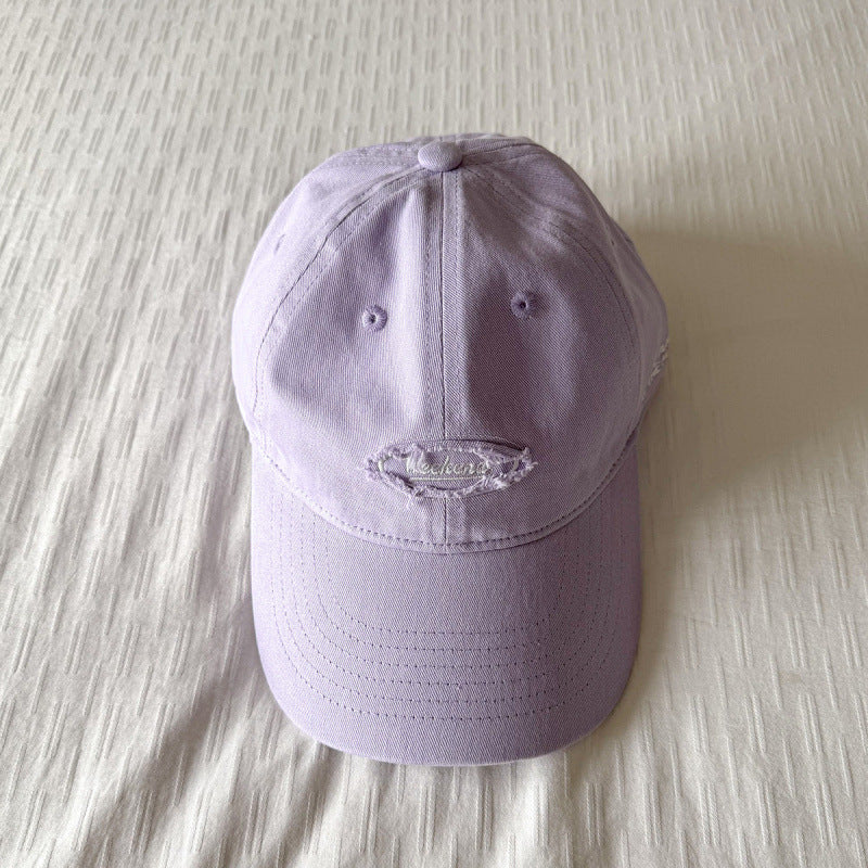 Vintage Distressed Letters Embroidery Baseball Caps MK2COW6W6HAT229