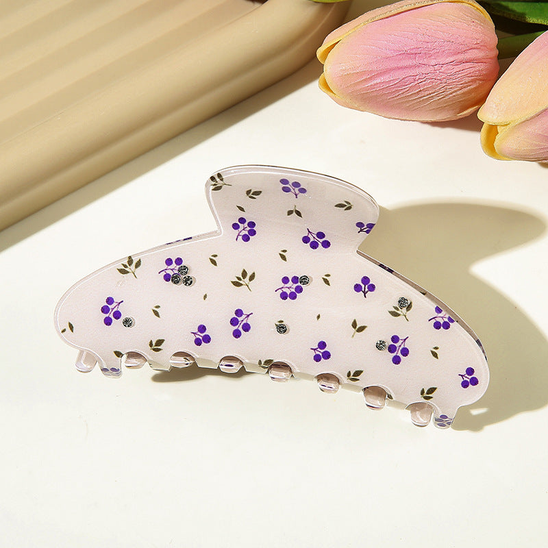 Vintage Flower Rhinestone Hair Clip - DippedShop Wholesale - #7411
