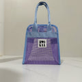 Trendy Hollow Out Mesh Travel Storage Bag 8BW6BOB98L
