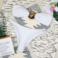 Strapless One Shoulder Bikini Bottom - DippedShop Wholesale - #7091