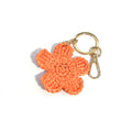 Minimalist Handmade Raffia Flower Keychain Bag Charm MK2ZCAS6W10BBC51