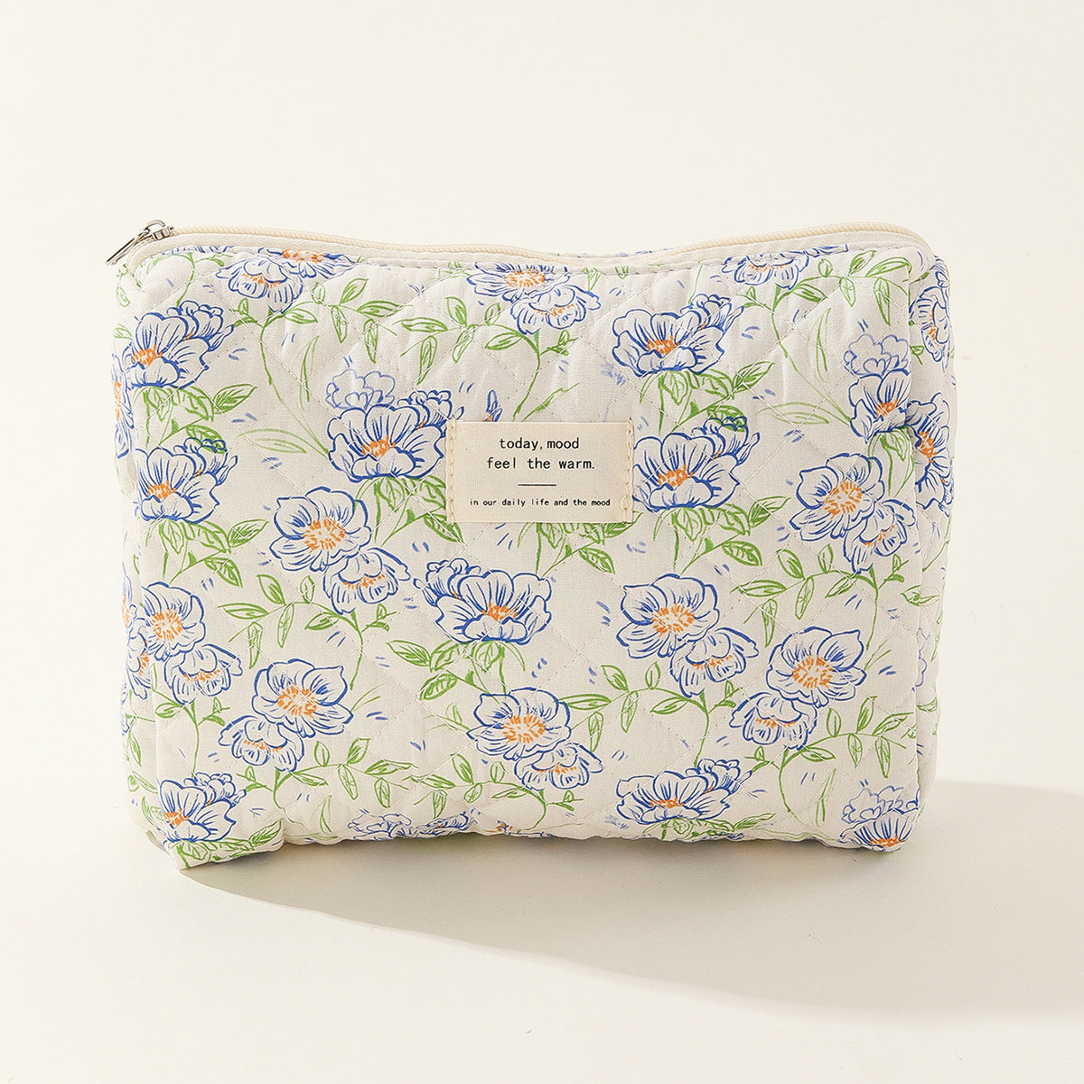 Heart Print Cosmetic Bag - DippedShop Wholesale - #0835