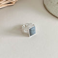 Gold Plated Natural Stone Open - DippedShop Wholesale - #9875