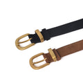 Casual Dress Belt Adjustable Suede Leather Belt 6W6JBT171