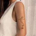 Stylish Gold Plated Wire-Wrapp - DippedShop Wholesale - #1107