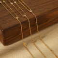 Stylish Gold Plated Zirconia C - DippedShop Wholesale - #1187