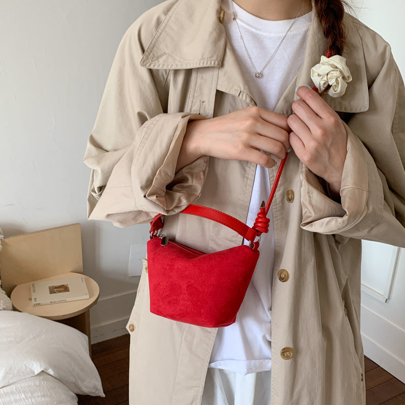 Simple Solid Color Dumpling Crossbody Bag 6W10BBG1870