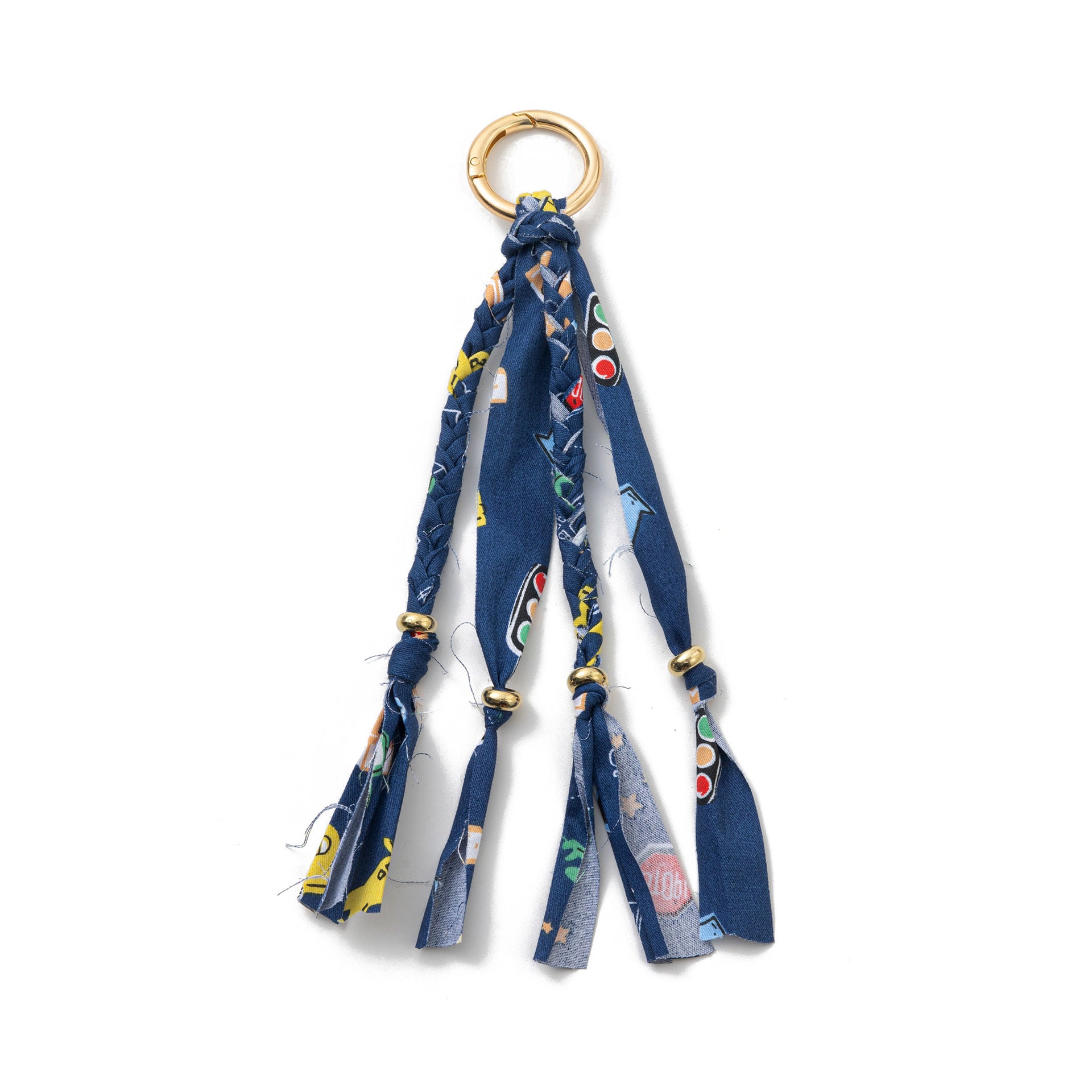 Floral Scarf Tassel Charm - DippedShop Wholesale - #4403