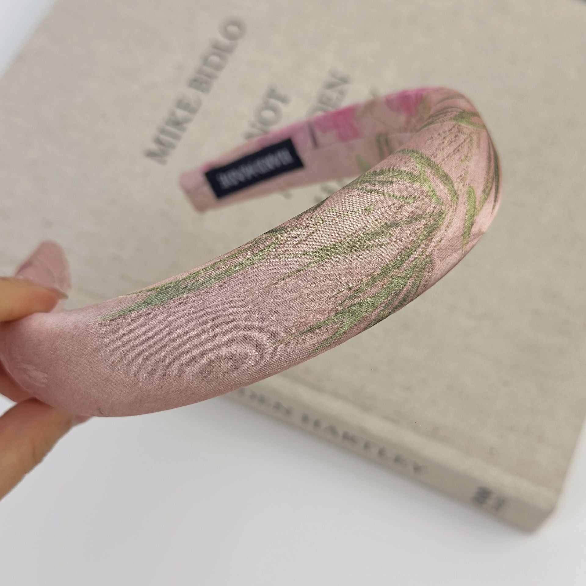 Embroidered Flower Hairband - DippedShop Wholesale - #0627