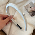 Simple Solid Color Non-slip Headband 6W6HBD399