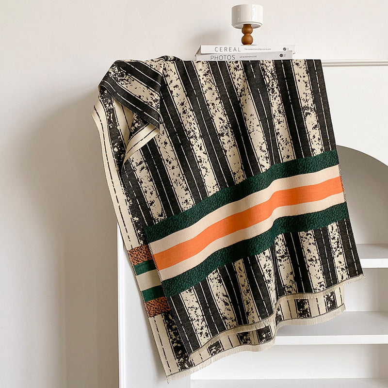 Reversible Thermal Shawl Scarf - DippedShop Wholesale - #1539
