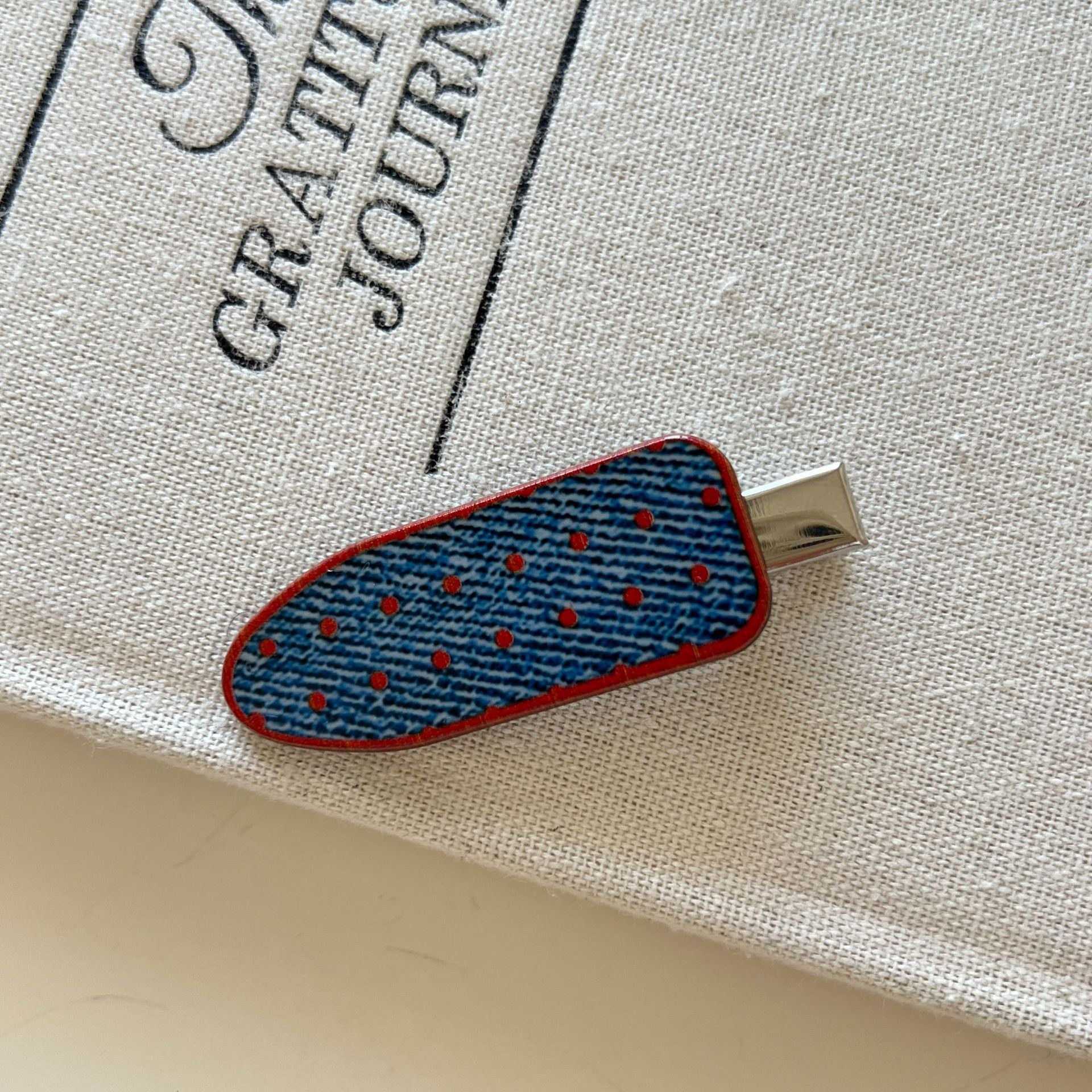 Polka Dot Hair Claw Clip - DippedShop Wholesale - #1427