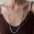Elegant Irregular Twist Choker Necklace 6W6JNC614