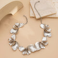 Floral Petal Choker Necklace - DippedShop Wholesale - #4867