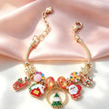 Santa Sock Pendant Bracelet - DippedShop Wholesale - #8659