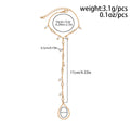 Crystal Hand Chain Bracelet - DippedShop Wholesale - #8467