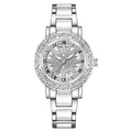 Trendy Starburst Pattern Diamond Quartz Wrist Watch MK2SSAS6W6JWA18