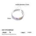 Floral Bow Open Ring - DippedShop Wholesale - #0515