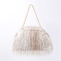 Fuzzy Plush Large Capacity Cloud Shoulder Bag 6W10BBG2348