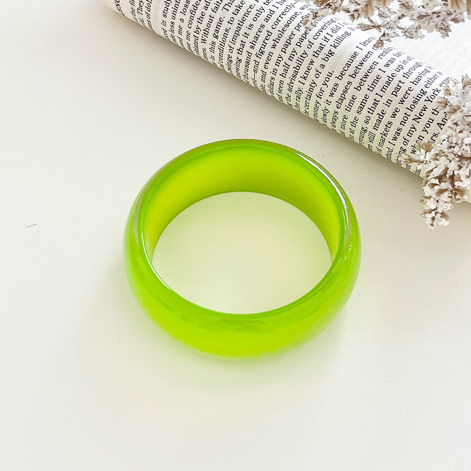 Chunky Iridescent Round Resin - DippedShop Wholesale - #9443