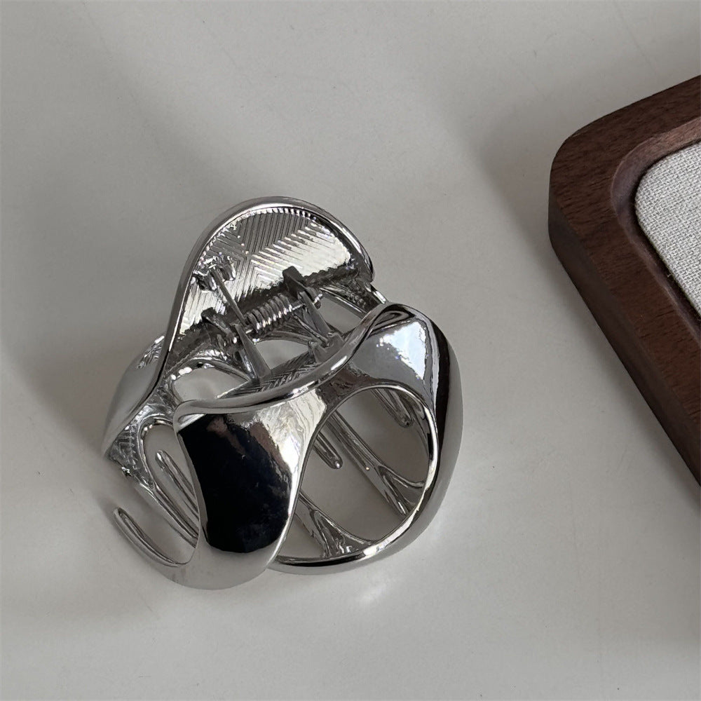 Trendy Hollow Out Metal Strong Hold Hair Claw MK2MBEP6W6HCP363