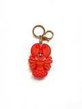 Creative Beaded Shell Pendant Keychain Bag Charm 6W10BBC826