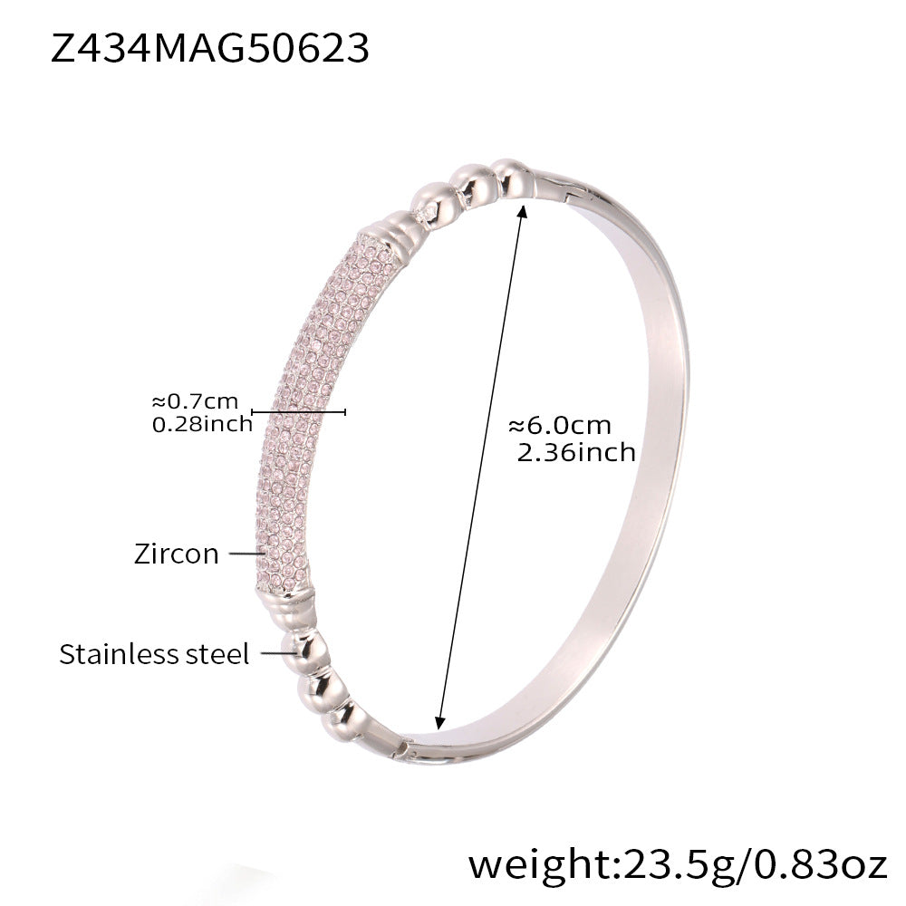 Elegant Cubic Zirconia Geometr - DippedShop Wholesale - #0531
