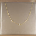 Gold Plated Flower Choker - DippedShop Wholesale - #2947