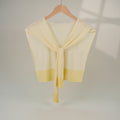 Fahsion Solid Color Versatile Knit Shawl Wrap 6W6NSC51