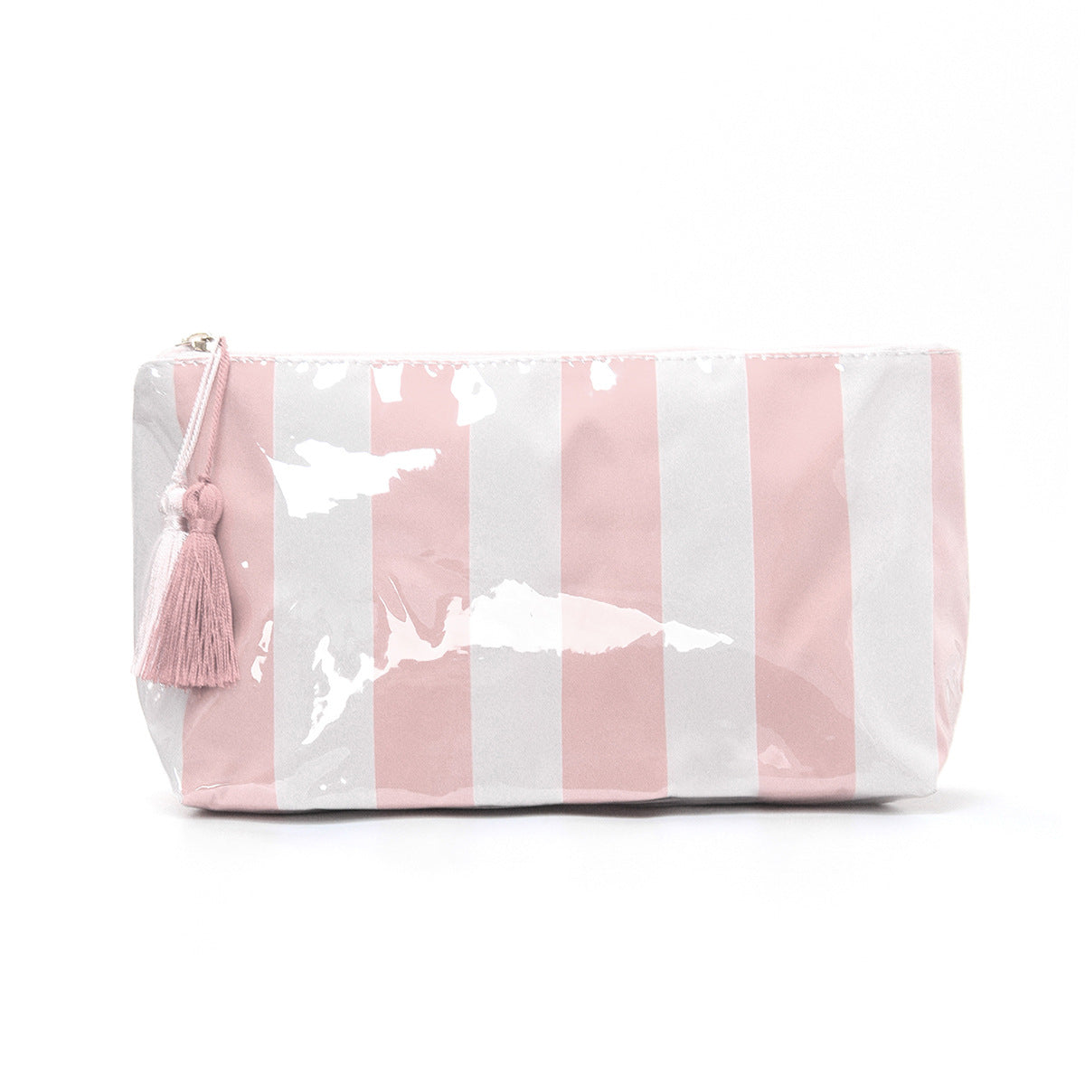 Colorful Checkerboard Waterproof PVC Cosmetic Bag MK2BLW6C5CO23