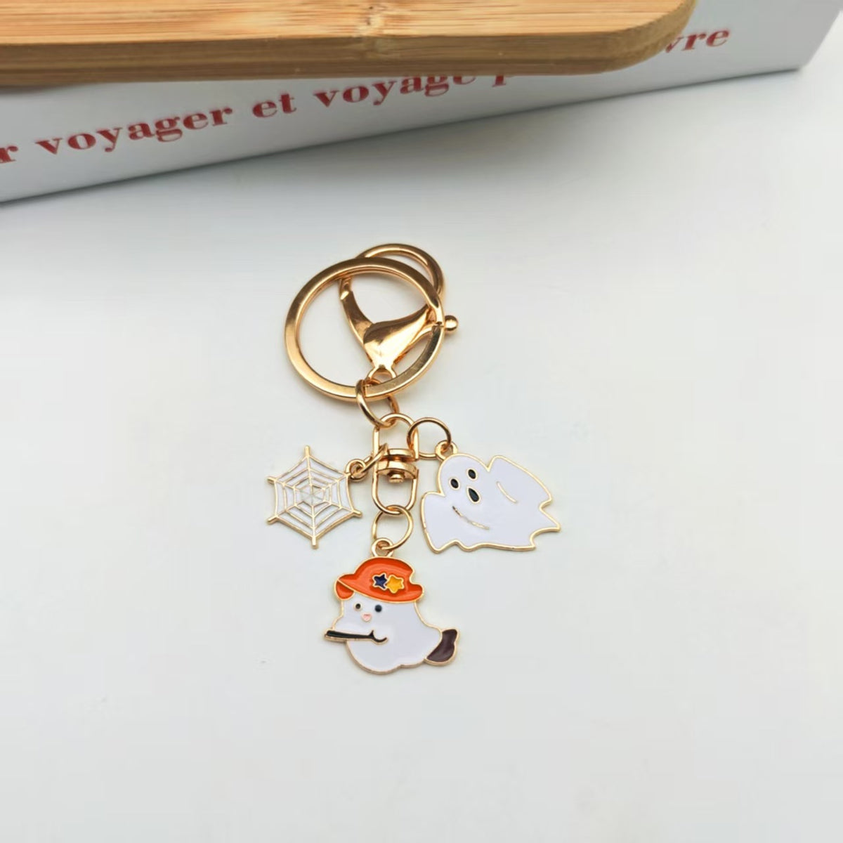 Cartoon Enamel Keychain - DippedShop Wholesale - #9459