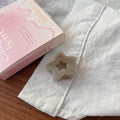 Minimalist Solid Color Hollow Star Hair Clip 8AS6HCP390L
