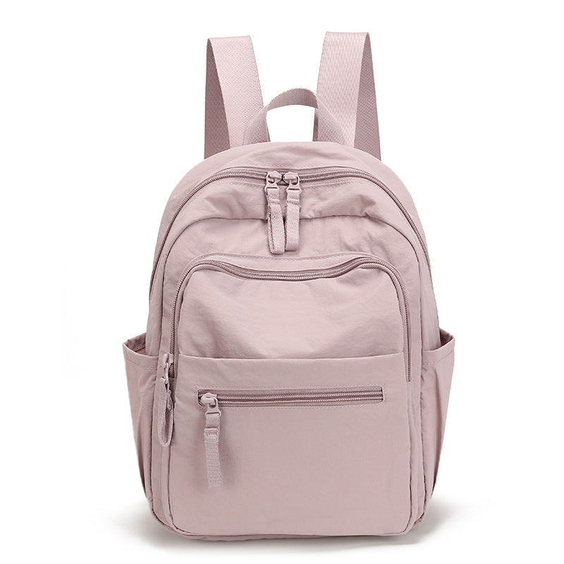 Casual Solid Color Waterproof Backpack 6S10BBG1446