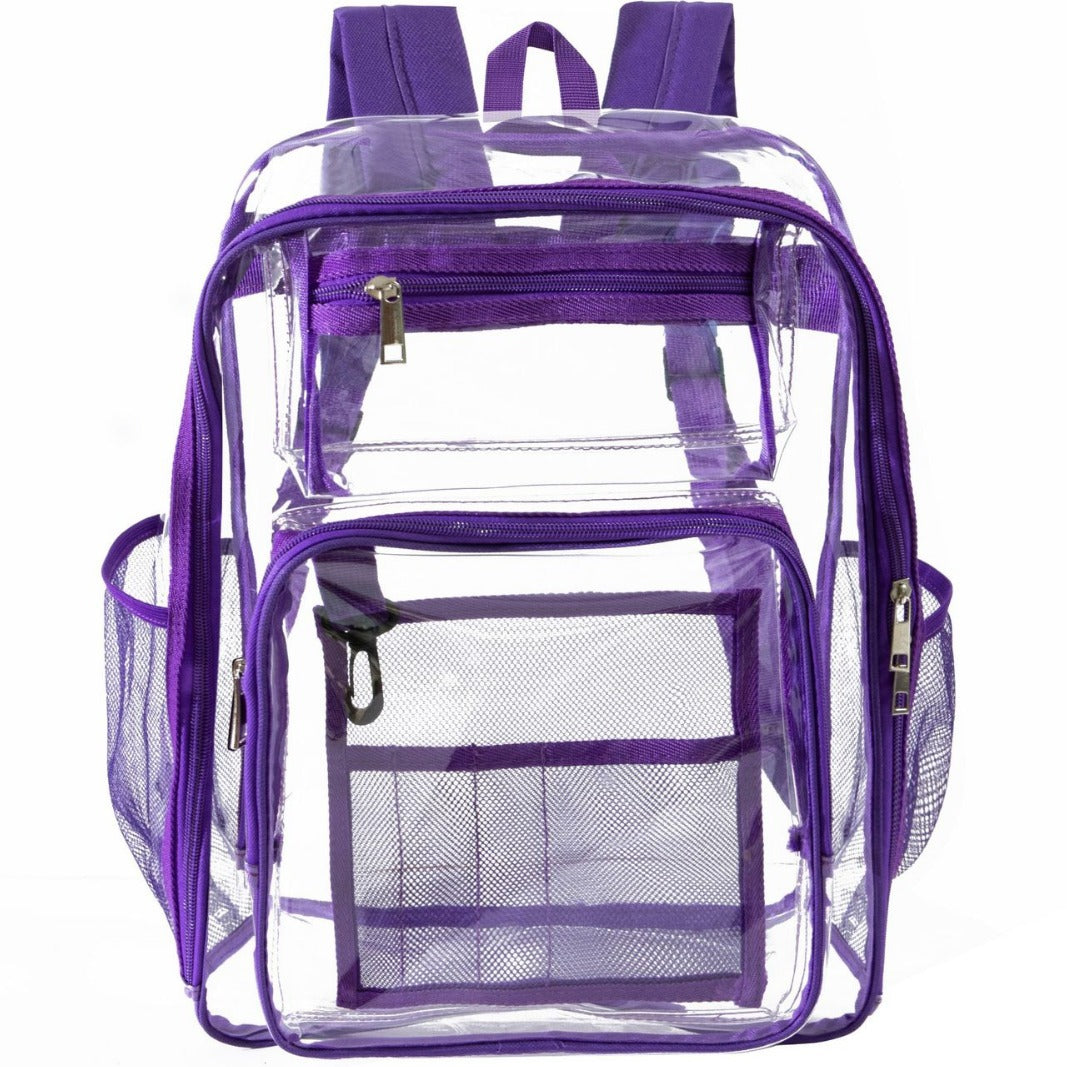 Transparent Waterproof PVC Backpack - DippedShop Wholesale - #8531