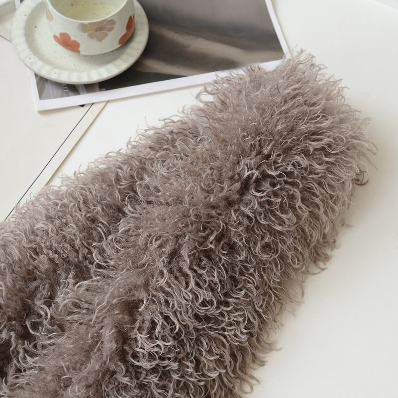 Winter Thick Faux Fur Warm Plush Scarf 6W6NSC81