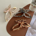 Elegant Butterfly Large Strong Hold Hair Claw MK2PPM6W6HCP358