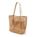 Trendy Hollow Out Mesh Beach Shoulder Bag 8BW6BOB81L