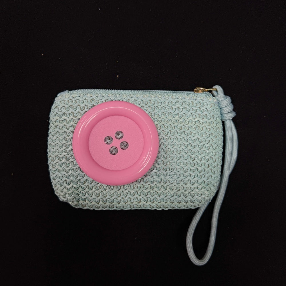 Crochet Wristlet Coin Pouch - DippedShop Wholesale - #0035