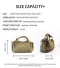 Distressed Ruched Casual Versatile Multi Color Dumpling Bag 6W10BBG1874