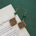 Bohemian Tassel Drop Earrings - DippedShop Wholesale - #2067